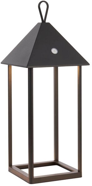 Endon modern asztali lámpa hoot matt fekete end106790