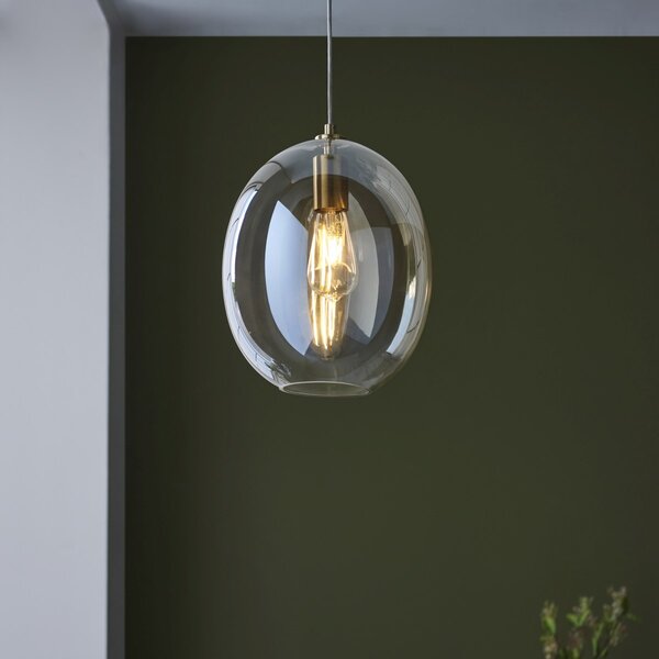 Endon modern függeszték kelda oval sárgaréz pezsgő end106678