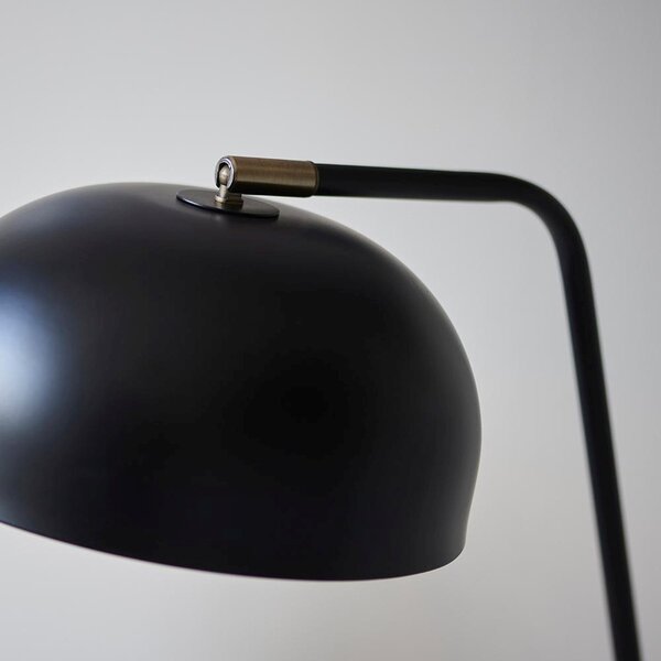 Endon modern asztali lámpa brair new antik sárgaréz fekete end106336