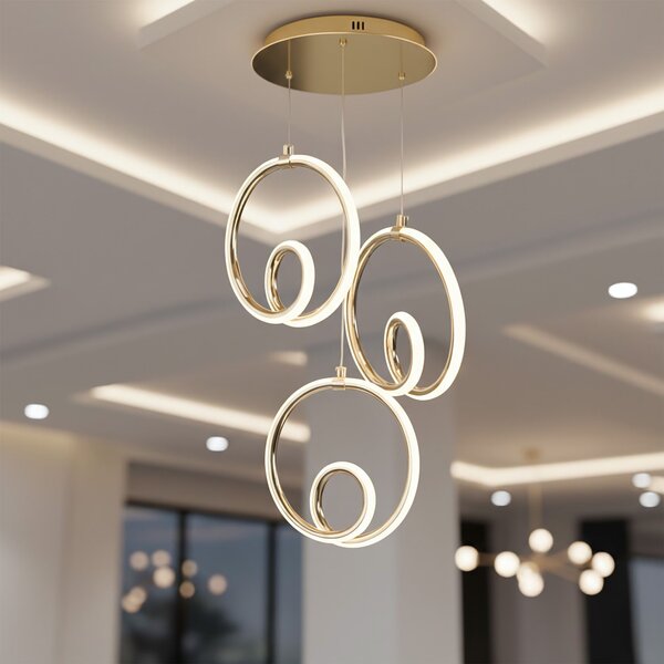 LED Lámpa LHJ095-3CP GOLD