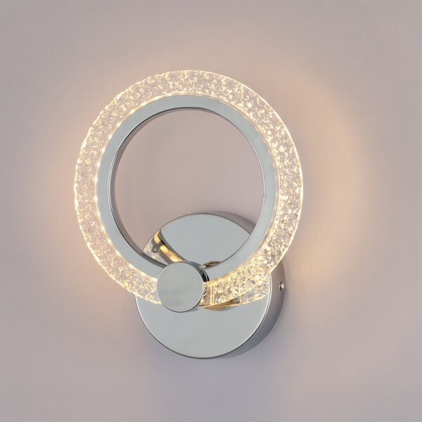 FALI LÁMPA LED LHJ067-W CHROME