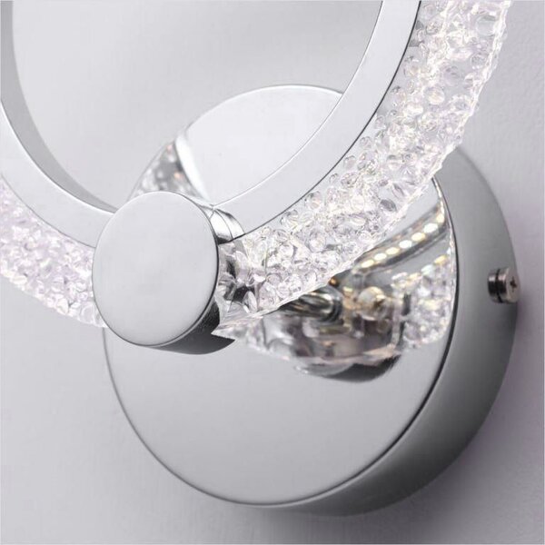 FALI LÁMPA LED LHJ067-W CHROME