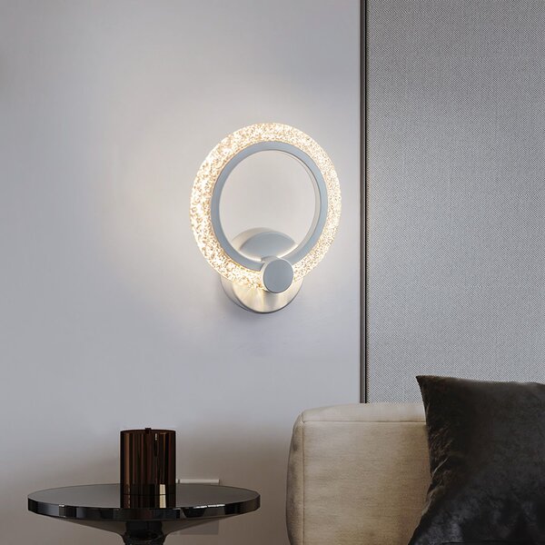 FALI LÁMPA LED LHJ067-W CHROME