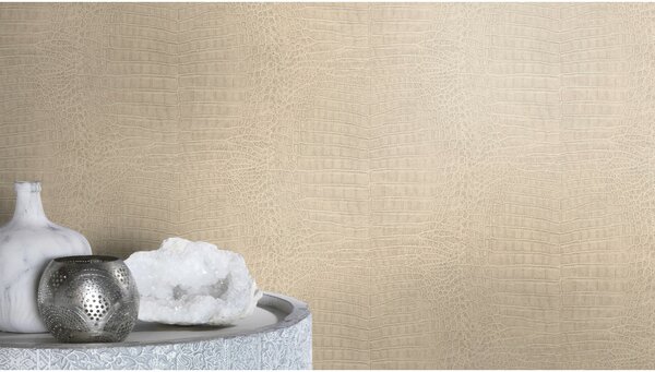 TF00751345 krokodilbőr mintás tapéta