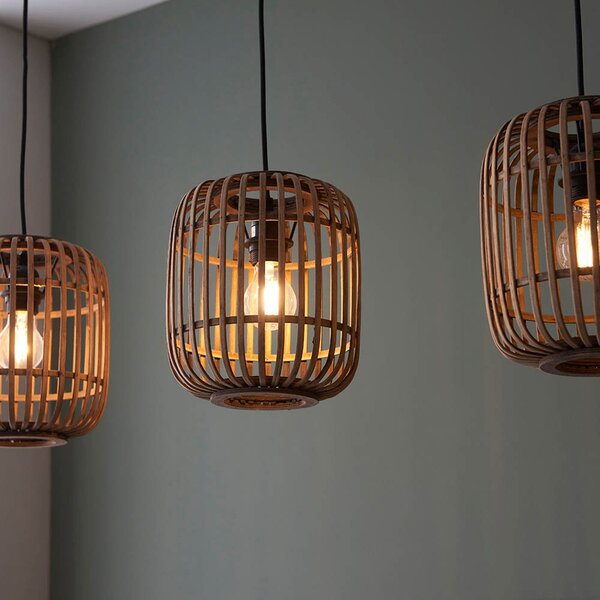 Endon vintage boho függeszték mathias fekete end101775