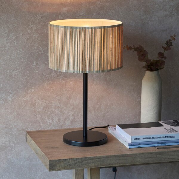 Endon modern asztali lámpa longshore matt fekete end101693