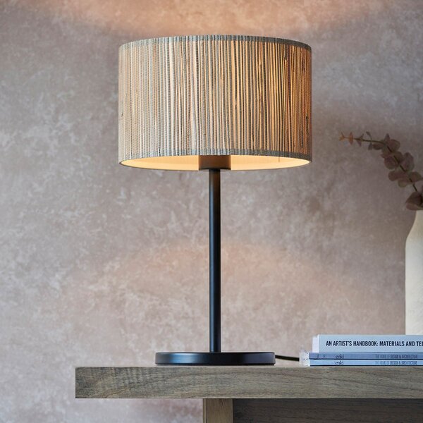 Endon modern asztali lámpa longshore matt fekete end101693