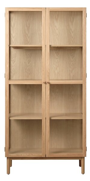 Natúr színű tölgyfa tálalószekrény 190x90 cm Elba – Unique Furniture