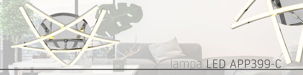 Mennyezeti LED lámpa APP399-C króm