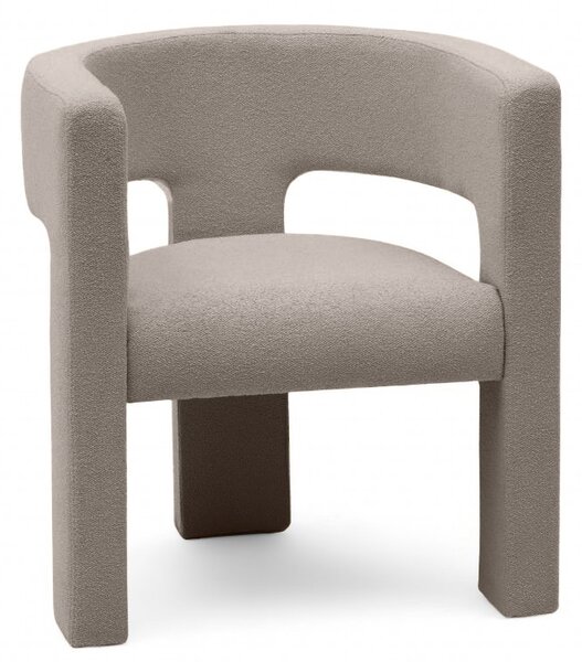 Bézs-szürke design fotel ALPAH LOOP Loop 06