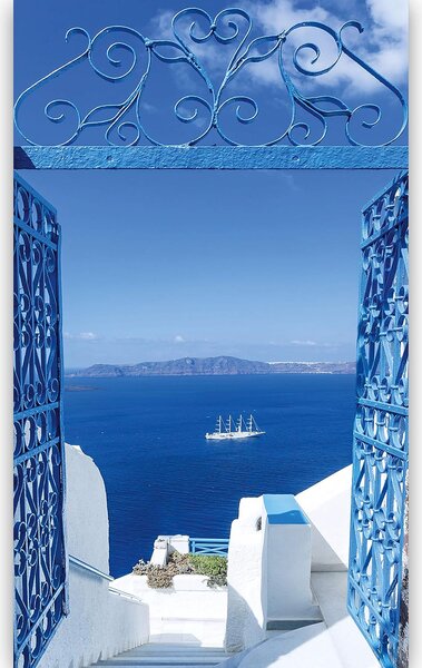 Fotótapéta ajtóra GREECE 86x200 cm