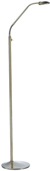Dar lighting modern LED állólámpa wellington antik sárgaréz darwel4975