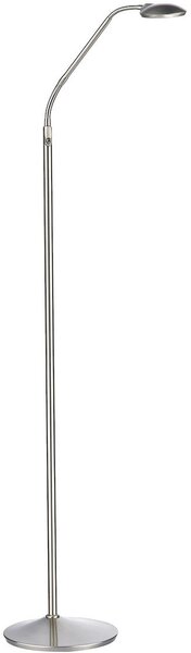 Dar lighting modern LED állólámpa wellington szatén króm darwel4946