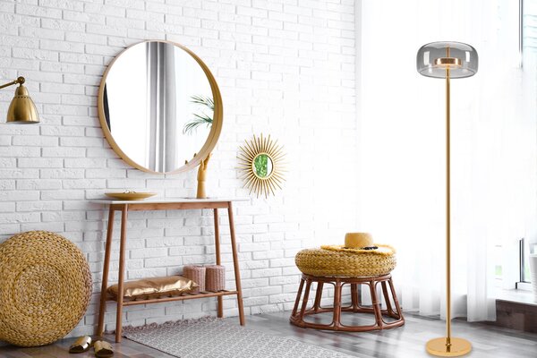Álló LED padlólámpa APP749-1F arany