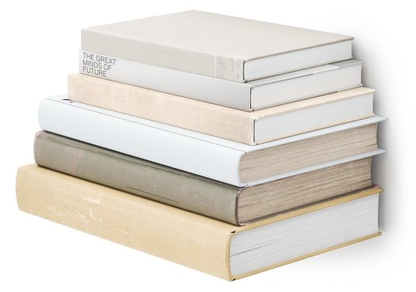 Ezüstszínű fém polc készlet 3 db-os 18 cm Conceal – Umbra