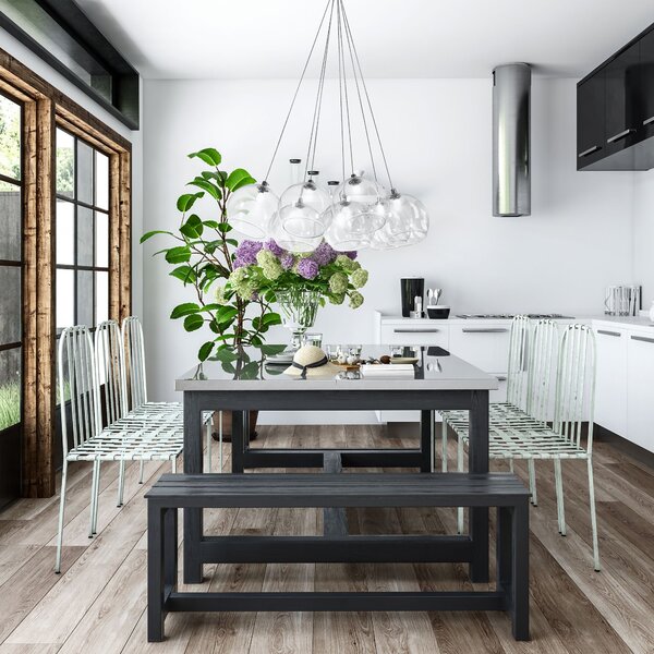 Toolight Szerszámlámpa - Függesztett lámpa üveggolyó G4 25W APP560-7CP, króm, OSW-08236