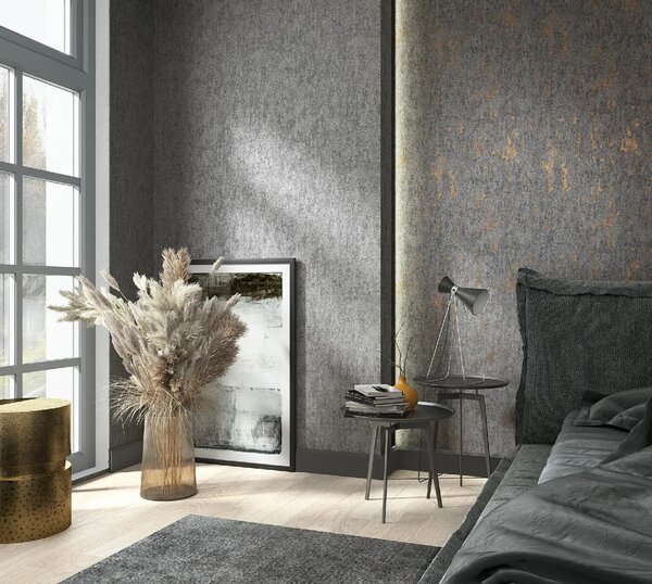 TF30035146 betonhatású antracit tapéta