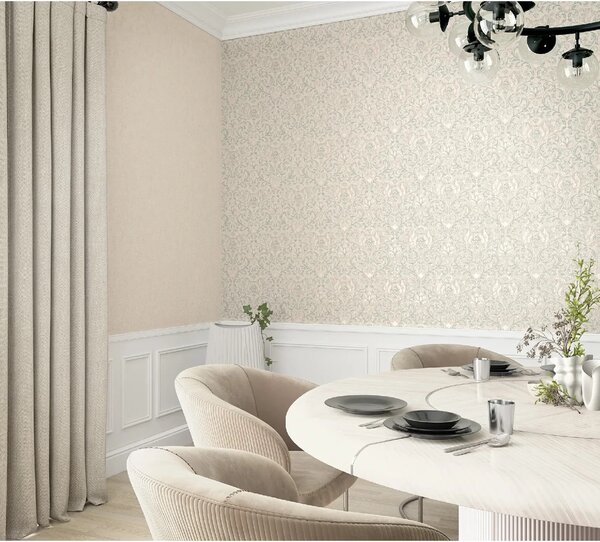 TF30035151 klasszikus mintájú bézs tapéta