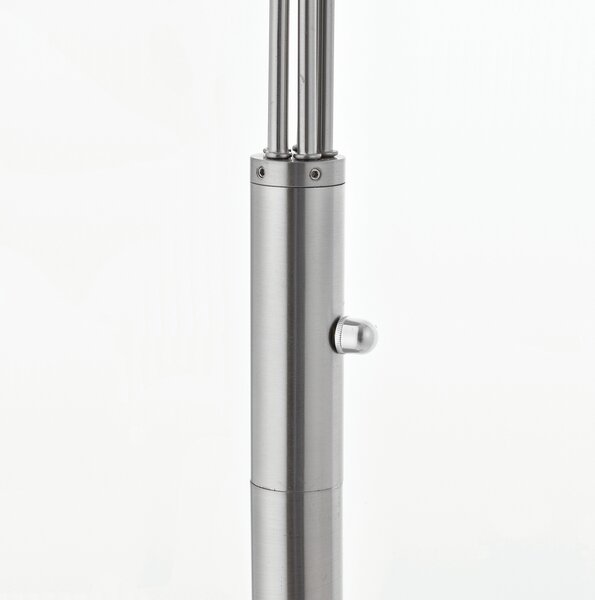 Endon modern LED állólámpa jaspa fehér szatén nikkel end76568