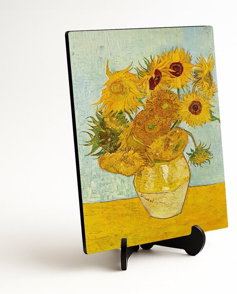 DUBLEZ | Reprodukció - Vincent van Gogh - Napraforgók (1888) | Prémium UV nyomtatás