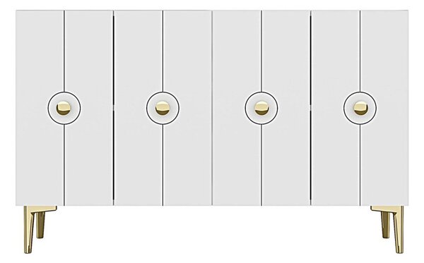 Enlem komód, fehér, 120 cm