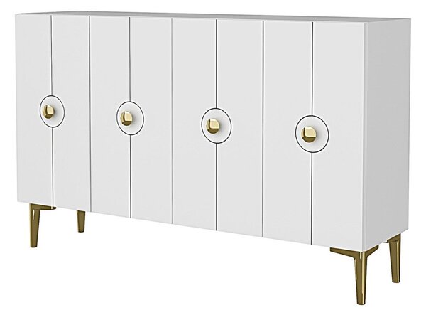Enlem komód, fehér, 120 cm
