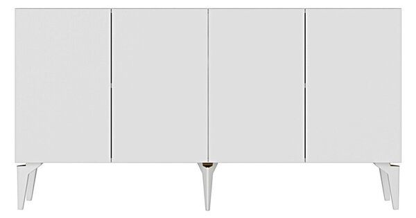 Lipa komód, fehér, 125 cm