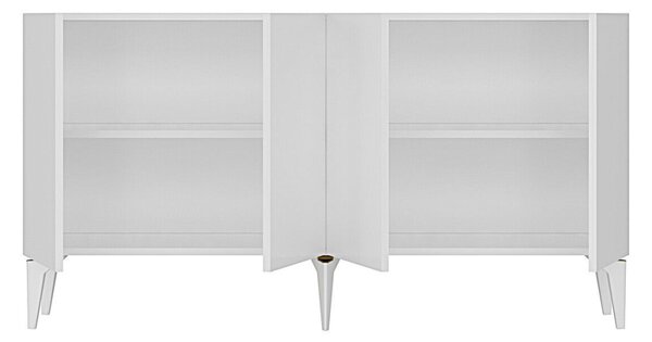 Lipa komód, fehér, 125 cm
