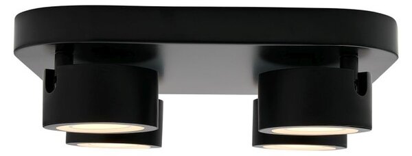 Nordlux modern LED mennyezeti lámpa clyde fekete nor2412256003