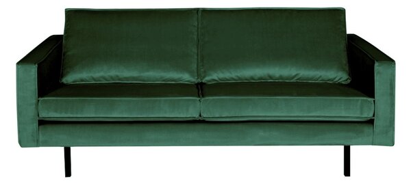 Hoorns Zöld bársony kétüléses kanapé Raden 190 cm