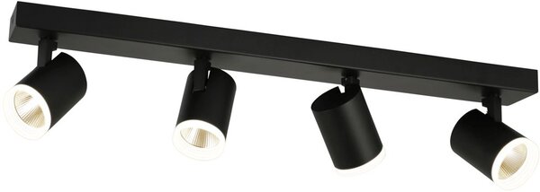 Italux Modern LED spot lámpa Helvia Fekete ITXSPL-31991-4B-BK