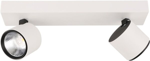Italux modern LED spot lámpa boniva fehér fekete itxspl-2854-2b-wh
