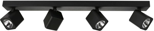 Italux Modern LED spot lámpa Aveiro Fekete ITXSPL-31981-4B-BK
