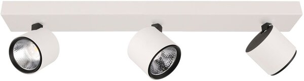 Italux modern LED spot lámpa boniva fehér fekete itxspl-2854-3b-wh