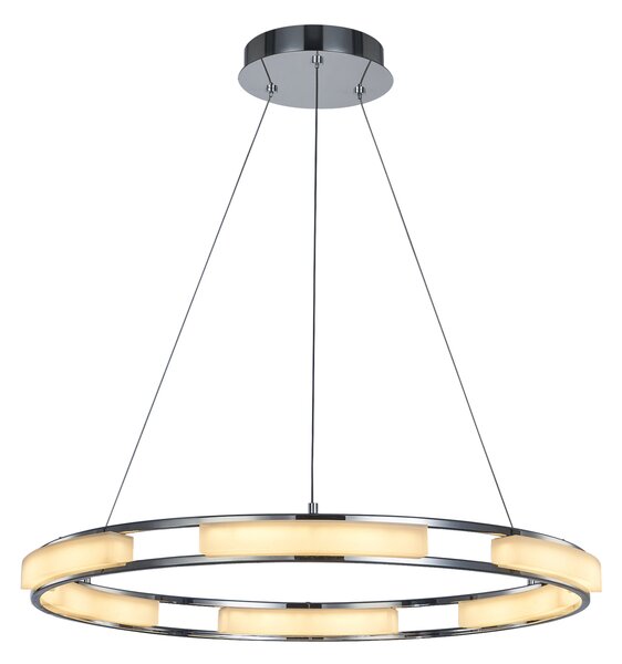 Italux Modern LED függeszték Theodore Króm ITXMD17006017-6A