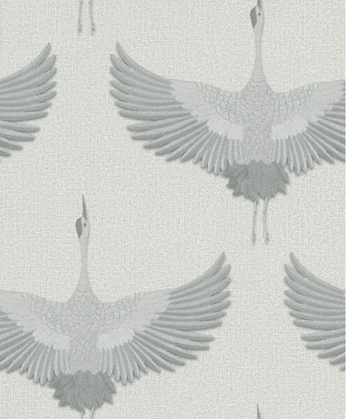 TF30034530 madármintás szürke tapéta