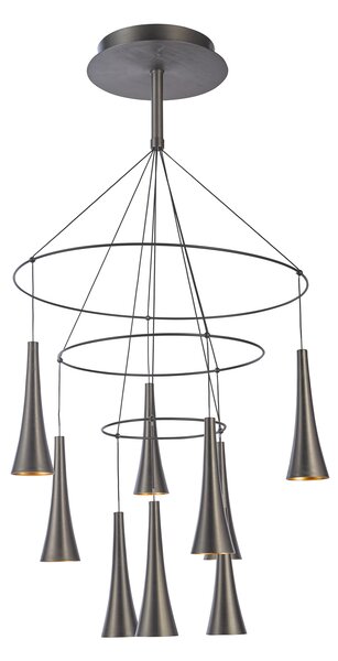 Italux Modern LED függeszték Luca Grafit ITXMD16115-9A