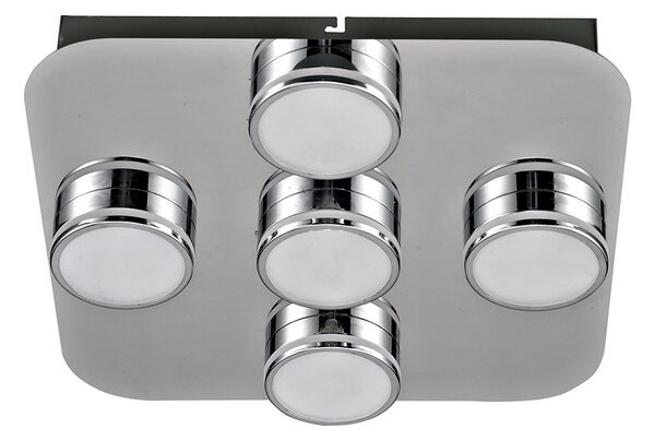 Italux modern LED mennyezeti lámpa marcel fehér króm itxhd4011n059051dch