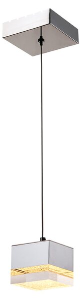 Italux modern LED függeszték seth króm átlátszó itxmd14009016-1a