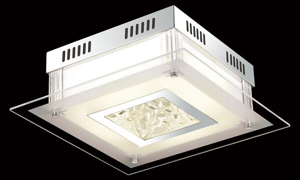 Italux modern LED mennyezeti lámpa marisa fehér átlátszó itxc29528f-1a