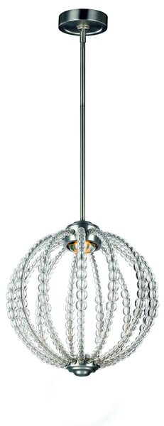 Feiss glamour kristály LED függeszték oberlin nikkel elsfe-oberlin-p-s