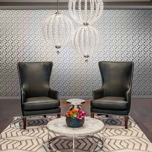 Feiss glamour kristály LED függeszték oberlin nikkel elsfe-oberlin-p-m