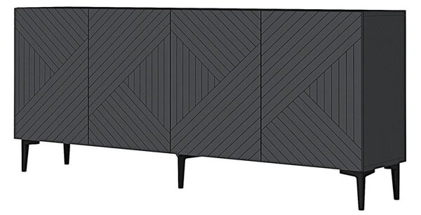 Ferrro komód, antracit, 180 cm