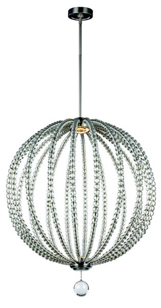 Feiss glamour kristály LED függeszték oberlin nikkel elsfe-oberlin-p-l