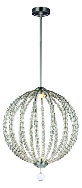 Feiss glamour kristály LED függeszték oberlin nikkel elsfe-oberlin-p-m