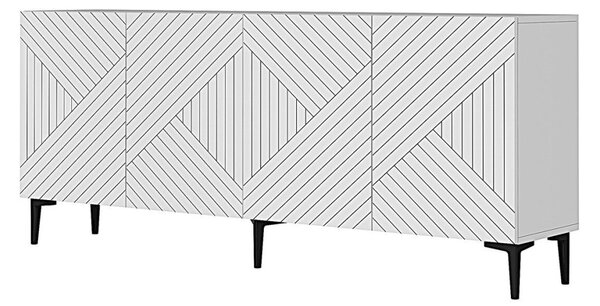 Ferrro komód, fehér, 180 cm