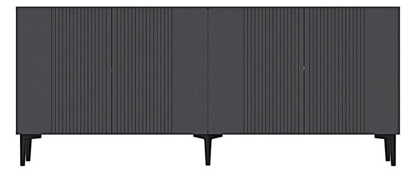 Corsa komód, antracit, 180 cm