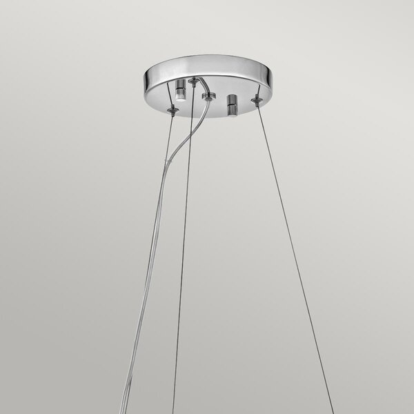 Kichler klasszikus LED függeszték crystal skye króm átlátszó elsklcrystalskyepa IP44