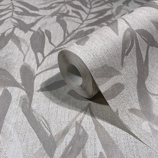 TF30082440 levélmintás taupe tapéta