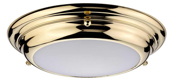 Elstead klasszikus led mennyezeti lámpa welland mini sárgaréz elswelland-f-s-pb IP54